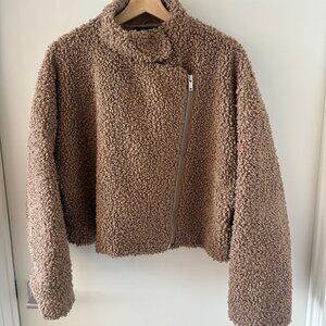 French Connection Boucle Cropped Fall Coat